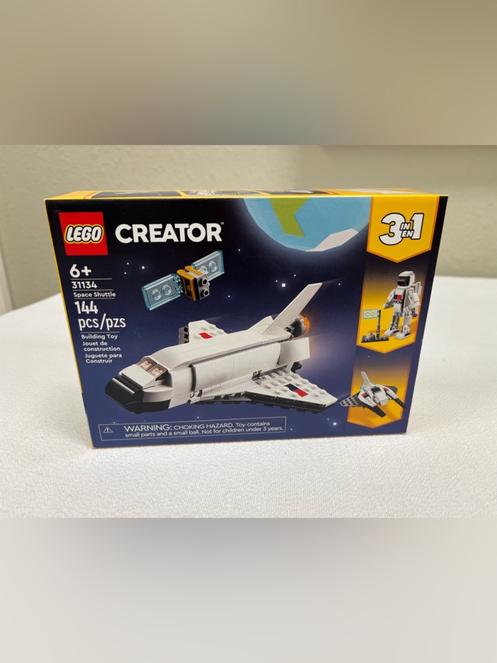 New - LEGO 31134 Creator 3 in 1 Space Shuttle